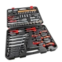 RS PRO 78 Piece Mechanical Tool Kit with High-Grade Chrome Vanadium Steel Tools and Carry Case 829-6568
