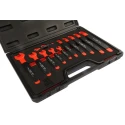 RS PRO Insulated Combination Spanner Set 11 Pieces 7 to 17 mm Chrome Vanadium Steel 829-6546