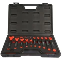 RS PRO Insulated Combination Spanner Set 11 Pieces 7 to 17 mm Chrome Vanadium Steel 829-6546