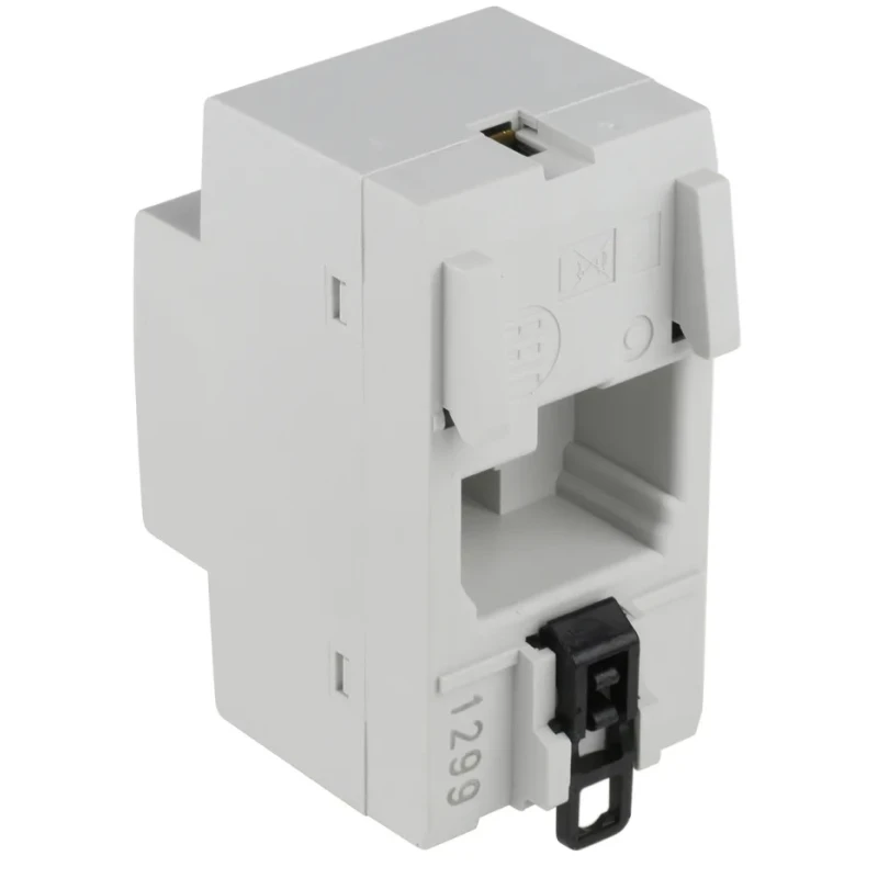 ABB 16A Grey 1 Gang Indoor Plug Socket Type F DIN Rail Mount 250V M1175 2CSM212000R0721 M1175-L