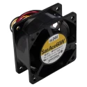 Sanyo Denki San Ace 9WP Series Axial Fan 24V DC 1.44W 31.8 m³/h Air Flow IP68 60mm x 60mm x 25mm 