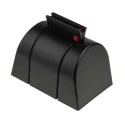 RS PRO Black Retractable Safety Barrier Polyester Tape 48mm Width 4.6m Length 829-9078