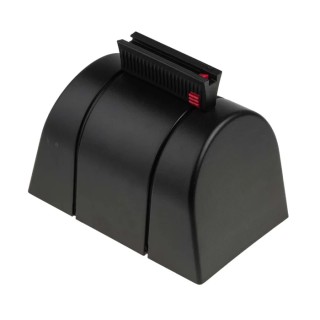 RS PRO Black Retractable Safety Barrier Polyester Tape 48mm Width 4.6m Length 829-9078