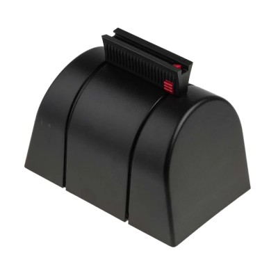 RS PRO Black Retractable Safety Barrier Polyester Tape 48mm Width 4.6m Length 829-9078