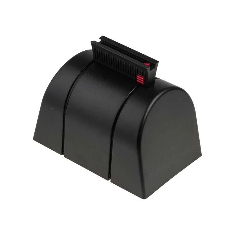 RS PRO Black Retractable Safety Barrier Polyester Tape 48mm Width 4.6m Length 829-9078