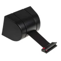 RS PRO Black Retractable Safety Barrier Polyester Tape 48mm Width 4.6m Length 829-9078