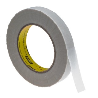 3M Scotch 361 White Glass Cloth Tape 19mm Width 55m Length Silicone Adhesive 288°C Max Operating Temperature 361X19,5