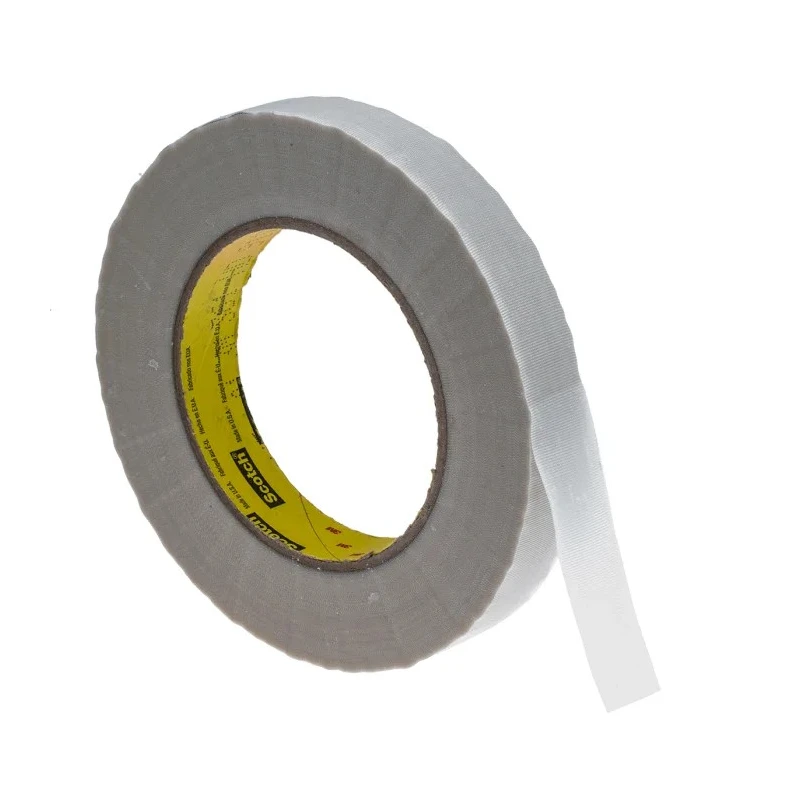 3M Scotch 361 White Glass Cloth Tape 19mm Width 55m Length Silicone Adhesive 288°C Max Operating Temperature 361X19,5
