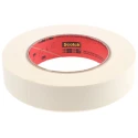 3M Beige Scotch 214 Masking Tape Paper Backed Rubber Adhesive 25mm x 55m 0.15mm Thickness 214X25,4