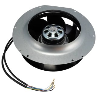 ebm-papst RadiCal Series Centrifugal Fan, 230V AC, 1015 m³/h Air Flow, 2580 RPM, 220mm x 71mm Dimensions R3G220-RC05-03