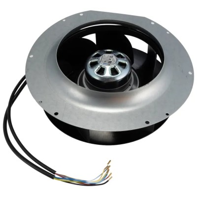 ebm-papst RadiCal Series Centrifugal Fan, 230V AC, 1015 m³/h Air Flow, 2580 RPM, 220mm x 71mm Dimensions R3G220-RC05-03