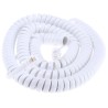 RS PRO Male RJ9 to Male RJ45 Telephone Extension Cable White Sheath 5 m RJ45