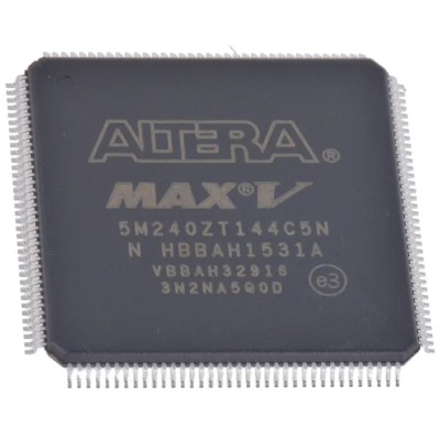 Altera Complex Programmable Logic Device MAX V 192 Cells 114 I/O 17.7 ns 240 Logic Elements In System 5M240ZT144C5N