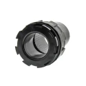 TE Connectivity CES Series Black Nylon, Polyolefin Cable Gland Locknut 2-8 UN Thread Size, 19.1 mm Min. Cable CES-4