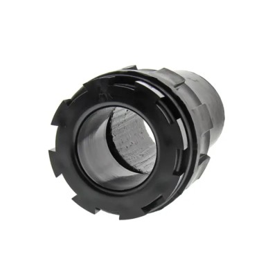 TE Connectivity CES Series Black Nylon, Polyolefin Cable Gland Locknut 2-8 UN Thread Size, 19.1 mm Min. Cable CES-4