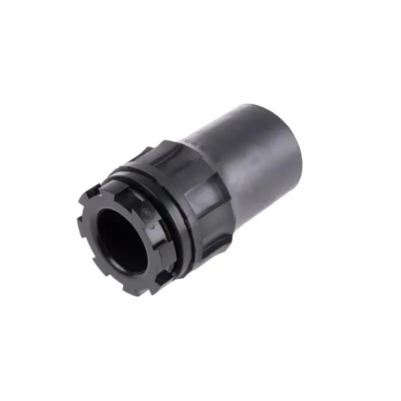 TE Connectivity CES Series Black Nylon, Polyolefin Cable Gland Locknut 1-3/8 to 12 UNF Thread Size, 12.7 mm Min. Cable CES-3