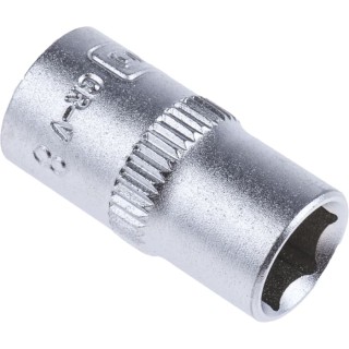 RS PRO 1/4 in Drive 8 mm 6 Point Square Socket 830-4004