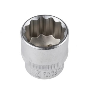 RS PRO 3/8 in Drive 21 mm 12 Point Square Socket 830-4072