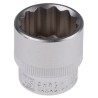 RS PRO 3/8 in Drive 22 mm 12 Point Square Socket 830-4076