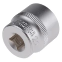 RS PRO 3/8 in Drive 22 mm 12 Point Square Socket 830-4076