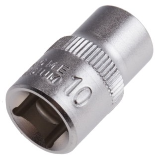 RS PRO 3/8 in Drive 10 mm 12 Point Square Socket 830-4032