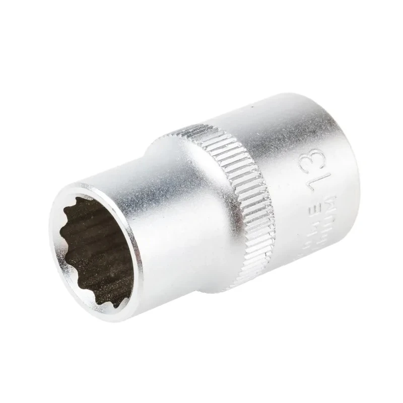 RS PRO 1/2 in Drive 13 mm 12 Point Square Chrome Vanadium Steel Socket 830-4101