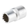 RS PRO 1/2 in Drive 13 mm 12 Point Square Chrome Vanadium Steel Socket 830-4101