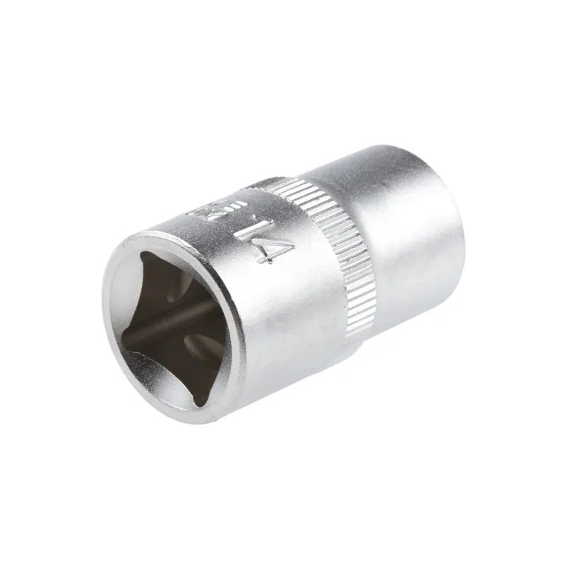 RS PRO 1/2 in Drive 14 mm 12 Point Square Chrome Vanadium Steel Socket 830-4105