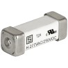 Schurter Non-Resettable Fuse 400mA, 277 V AC, 250V DC, Ceramic Body, Time Delay, 1500A Breaking Capacity 3403.0270.23