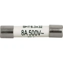 Schurter 1A T Ceramic Cartridge Fuse 6.3 x 32 mm 500V AC Time Delay SHT 6.3x32 8020.5011.G