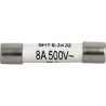 Schurter 1A Time Delay T Ceramic Cartridge Fuse 6.3 x 32 mm, 500V AC, SHT 6.3x32 Series 8020.5011.G