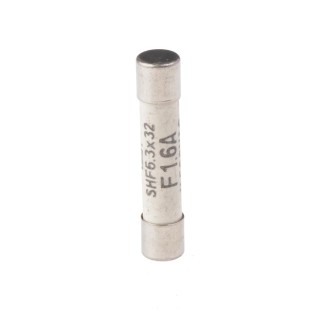 Schurter 1.6A Fast Acting Ceramic Cartridge Fuse 6.3 x 32 mm 500V AC 8020.5070