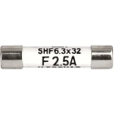 Schurter 1A Fast Acting Ceramic Cartridge Fuse 6.3 x 32 mm, 500V ac 8020.5068.G
