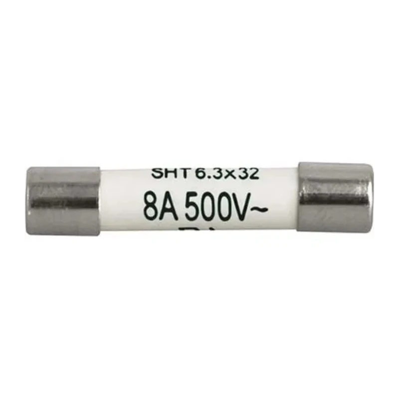Schurter 6.3A Time Delay Ceramic Cartridge Fuse 6.3 x 32 mm 500V AC SHT 6.3x32 8020.5019.G