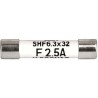 Schurter 8A Fast Acting Ceramic Cartridge Fuse 500V AC, 6.3 x 32 mm 8020.5077.G