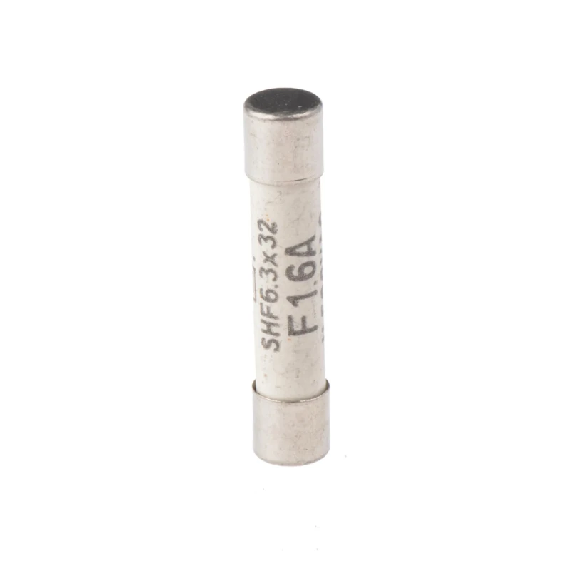Schurter Cartridge Fuse 1.6A Fast Acting Ceramic 6.3 x 32 mm 500V AC 8020.5070