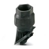 Phoenix Contact HC Series Cable Gland, 1-Contact, Black, PA Material, 19-28 mm Cable Diameter, 500V Voltage 1407672