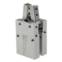SMC 2 Finger Double Acting Action Pneumatic Gripper, Angle Gripping Type, Bore 16mm, 0.6 Mpa, MHC2-16D