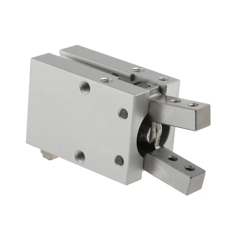 SMC 2 Finger Double Acting Action Pneumatic Gripper, Angle Gripping Type, Bore 16mm, 0.6 Mpa, MHC2-16D