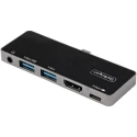 StarTech.com 3840 x 2160 pixel USB C Docking Station USB Type A, USB Type C, HDMI 4K 60Hz Power Delivery 3.0 DKT30ICHPD