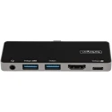 StarTech.com 3840 x 2160 pixel USB C Docking Station USB Type A, USB Type C, HDMI 4K 60Hz Power Delivery 3.0 DKT30ICHPD
