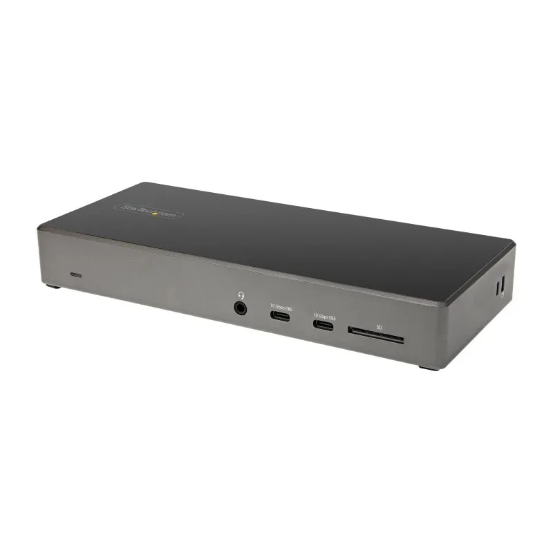 StarTech.com USB Docking Station 3 Display Outputs 3840x2160 Pixel HDMI DisplayPort USB Type C Type A 6-Port DK31C2DHSPDUE