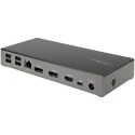 StarTech.com USB Docking Station 3 Display Outputs 3840x2160 Pixel HDMI DisplayPort USB Type C Type A 6-Port DK31C2DHSPDUE
