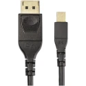 StarTech.com DisplayPort Cable Male Mini DisplayPort to Male DisplayPort Polyvinyl Chloride Jacket 1m DP14MDPMM1MB