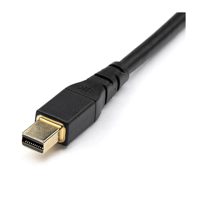 StarTech.com DisplayPort Cable Male Mini DisplayPort to Male DisplayPort Polyvinyl Chloride Jacket 1m DP14MDPMM1MB