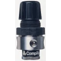 Parker Pneumatic Regulator 1/2 in Port Size, 20.7 bar Max Operating Pressure, 1/4 in G Pressure Gauge Port PR10G04CSS