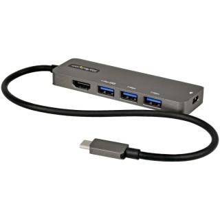 StarTech.com USB-C Docking Station 3840 x 2160 Pixel HDMI, USB Type A and USB Type C Ports DKT30CHPD3