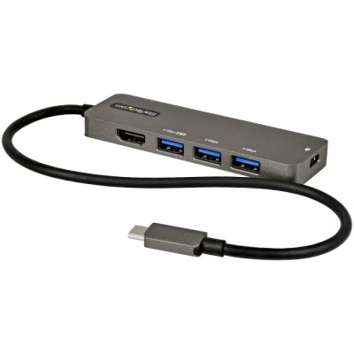 StarTech.com USB-C Docking Station 3840 x 2160 Pixel HDMI, USB Type A and USB Type C Ports DKT30CHPD3