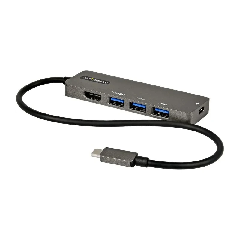 StarTech.com USB-C Docking Station 3840 x 2160 Pixel HDMI, USB Type A and USB Type C Ports DKT30CHPD3