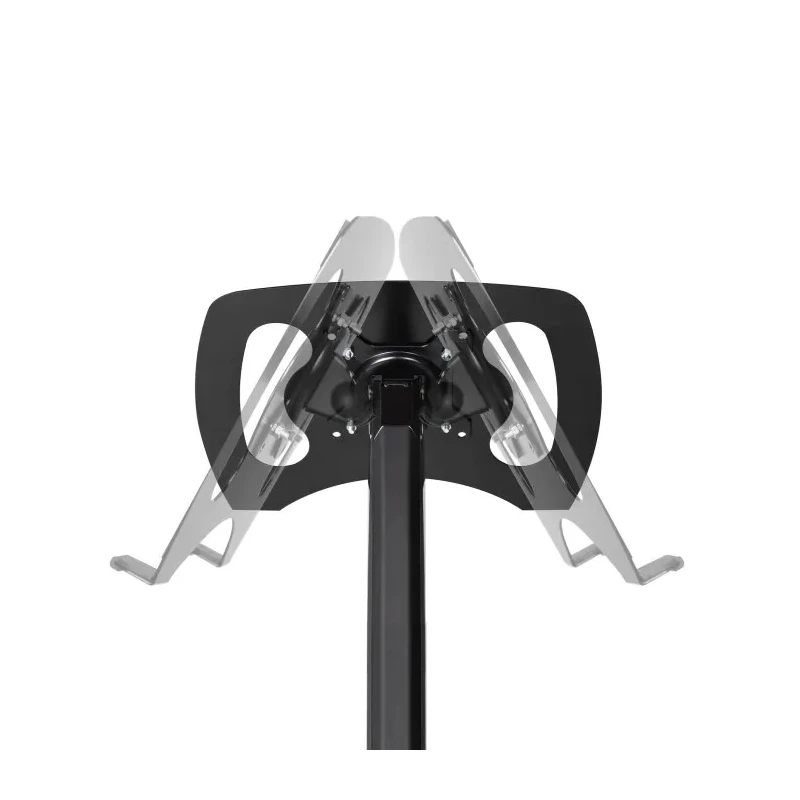 StarTech.com Black TV Bracket Desk Mount , 8 kg Load Capacity, VESA 75x75 mm or 100x100 mm, 310mm Height, 570mm ARMUNONB1